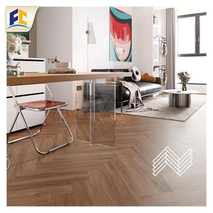 Tableros de bambú de espiga de lujo Peel Stick PVC Azulejos de baño Parquet antideslizante Azulejos de plástico Cubierta de roble <span class=keywords><strong>SPC</strong></span> Click Flooring - Product Image 3