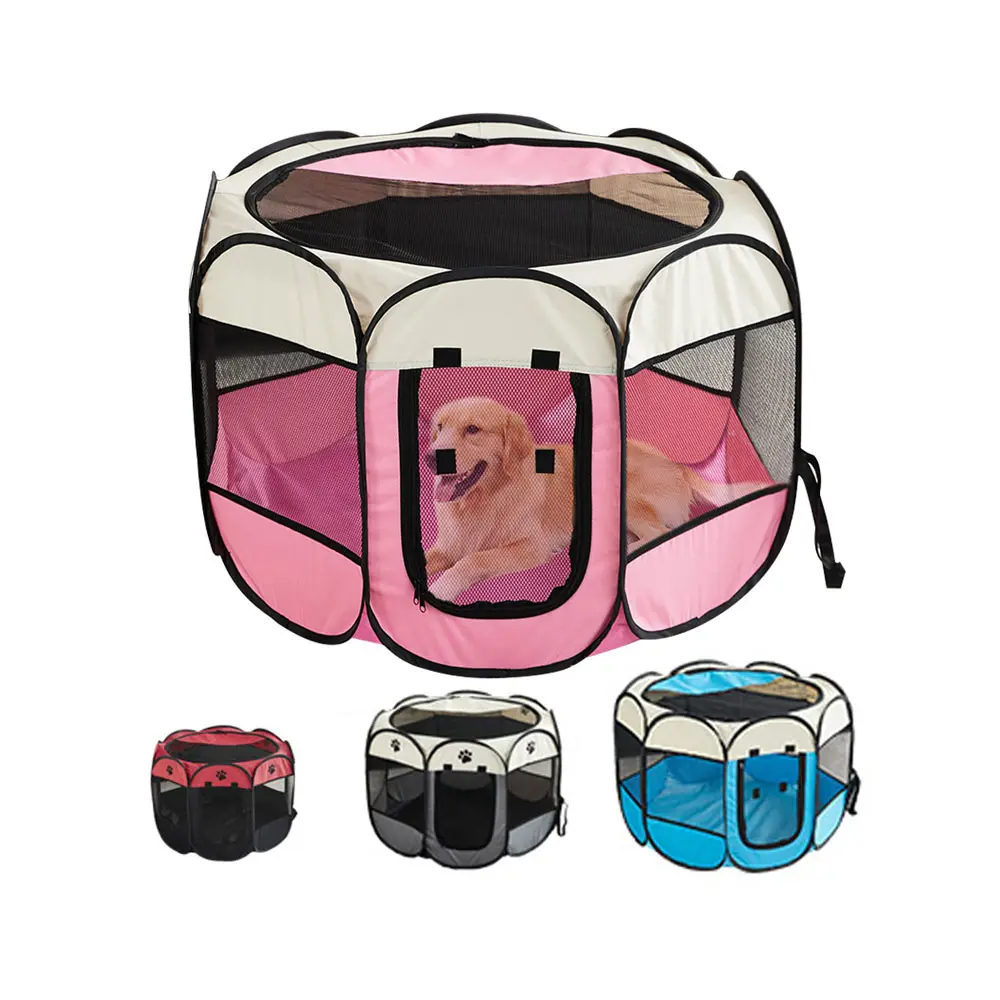 Hoge Kwaliteit Wasbare Hond Bed Waterdichte Opvouwbare Huisdier Canvas Kooi Box Tent Voor Honden