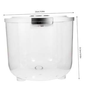 <b>Kitchen</b> Food Organizer Cereal <b>Plastic</b> Rice <b>Bin</b> Dispenser Storage Container Box 30L 20L 10L Pet Food Storage - Product Image 2