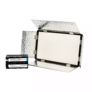 Hot N-520PRO 37W 3000-5500K Ensemble de studio LED rechargeable, boîte à lumière douce pour studio photo, équipement d'éclairage pour studio de télévision - Product Image 2