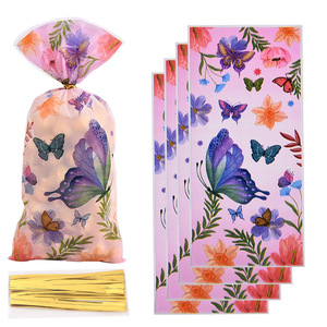 50 Uds. Bolsas <span class=keywords><strong>de</strong></span> celofán para mariposas, bolsas <span class=keywords><strong>de</strong></span> plástico para fiestas <span class=keywords><strong>de</strong></span> mariposas, <span class=keywords><strong>bolsa</strong></span> <span class=keywords><strong>de</strong></span> dulces para Baby Shower, suministros para fiestas <span class=keywords><strong>de</strong></span> cumpleaños <span class=keywords><strong>de</strong></span> niñas - Product Image 5