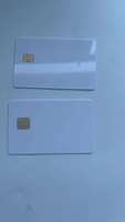 Carte d'identité intelligente en PVC imperméable, fente pour puce 4442, bande magnétique HICO, carte vierge ou personnalisée avec impression UV