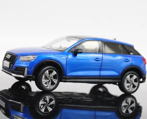 1:18 2019 Q2L asli kualitas tinggi mobil campuran Q2L model mobil A6 baru model mobil diecast warna biru