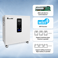 Système de stockage d'énergie domestique tout-en-un 20 kWh 10 kW à phase divisée 120 V/240 V, onduleur solaire hybride standard USA avec fonction parallèle