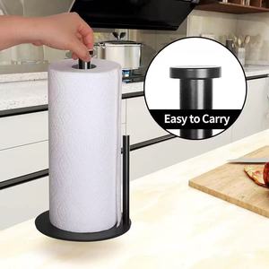 Support de papier essuie-tout multifonctionnel moderne en acier inoxydable personnalisé pour l'organisation du comptoir de <span class=keywords><strong>cuisine</strong></span> et de salle de bain - Product Image 2