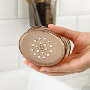 Support mural adhésif moderne en plastique à un niveau pour tasses de salle de bain et porte-dentifrice, design Ourson enlacé, vente en gros - Product Image 2