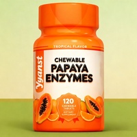 Tabletas Masticables de Enzimas ODM/OEM, Mezcla de Superautoscultivos y Enzimas Digestivas, Promueven la Digestión