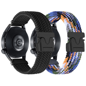 Correa de nailon suave para HUAWEI <span class=keywords><strong>WATCH</strong></span> GT 5 Pro 4 46mm banda para HUAWEI GT 3 2 <span class=keywords><strong>42mm</strong></span> <span class=keywords><strong>HONOR</strong></span> <span class=keywords><strong>Magic</strong></span> <span class=keywords><strong>Watch</strong></span> 4 GS pulsera trenzada de 20mm y 22mm - Product Image 1