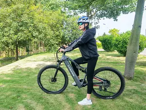 RANDRIDE 17AH E Mtb 27.5/29inch Elektro Mountainbike Full Suspension 1000w Electric Bicycle With Hidden Battery