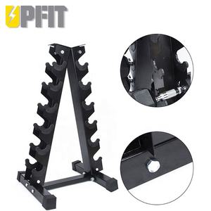 ציוד כושר מסחרי מקצועי סיטונאי ציוד כושר 6 זוגות מצלצל אנכי מתכת אימון פלדה ספסלים - Product Image 4