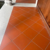 Carreaux de sol mats absorbants, antidérapants et résistants à l'usure, en céramique, imitation cuir, texture spéciale pour cuisine de restaurant