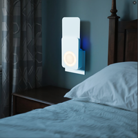 Trampa Electrónica para Moscas de Interior, Luz LED UV Eficiente, Atrapa Insectos, Mata Mosquitos Enchufable para Uso en el Hogar y la Oficina