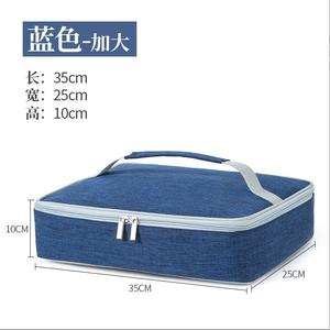 Sac à lunch isotherme pour étudiants, glacière portable en aluminium, petite, moyenne, grande taille, doublure en PEVA - Product Image 4