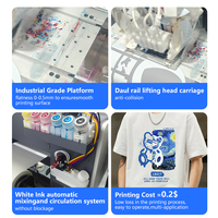 Nueva impresora DTF Epso n XP600 A3 Direct 30cm Film T Shirt Printing Machine con doble cabezal de impresión para todas las telas-AOTONG