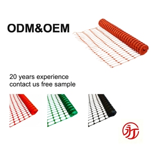 Zware HDPE gerecycleerde kunststof omheining oranje sneeuwhek voor waarschuwing, op maat gesneden en verwerkt - Product Image 2