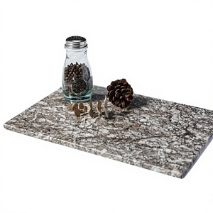 Tabla de Cortar de Mármol Rectangular Antideslizante para Cocina, Comedor, Tabla de Servir Charcutería, Paquete Individual - Product Image 1