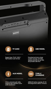 Modorwy superventas nuevo producto estéreo envolvente gran voz altavoz portátil altavoz de la vieja escuela Retro - Product Image 6