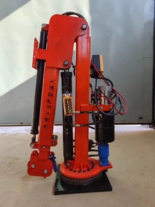 Crane Hidrolik Listrik Kecil dengan Jib, Kontrol Jarak Jauh, Truk Crane Mobile 0.5T 1T 2T, Crane Hidrolik Pick Up - Product Image 3