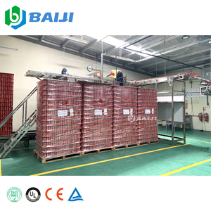 Đầy đủ tự động nhôm có thể có ga nước giải khát năng <span class=keywords><strong>l</strong></span>ượng uống đóng hộp điền seaming máy dây chuyền sản xuất - Product Image 2
