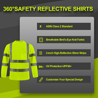 Uniforme de Trabajo de Alta Visibilidad de Secado Rápido Personalizado para Minería, Construcción, Fábrica, Petróleo y Gas, Ropa de Trabajo de Seguridad Reflectante de Alta Visibilidad