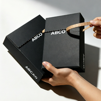 Cajas de Cartón Ecológicas de 3 Capas Tipo E-Flute para Envíos, con Logotipo, Embalaje, Caja de Kraft con Tira Desprendible, Hechas a Mano, Forma Oblonga, Magnéticas, Novedad 2026