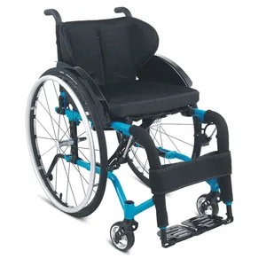 Sedia a rotelle sport sedia a rotelle attiva pieghevole leggera per i viaggi