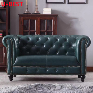 U-BEST Divano Chesterfield Trapuntato di Design, Set di Mobili per Soggiorno - Product Image 2