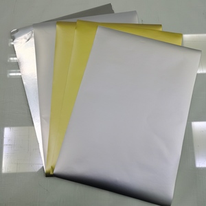 Tự Dính Vàng Hoặc Bạc Giấy Foil Nhôm Tấm - Product Image 1