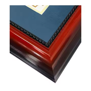 กรอบไม้เชอรี่ไม้หรูหรา A4กรอบประกาศนียบัตรจบการศึกษาไม้ที่มีสไตล์ - Product Image 4