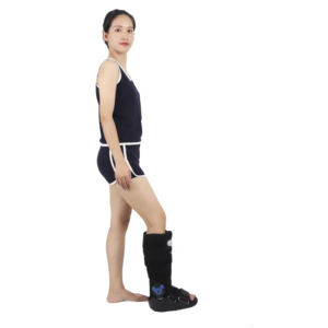 Protecteur médical de fixation d'articulation de pied de cheville pour la <span class=keywords><strong>fracture</strong></span> de mollet avec la botte de fonte d'air de fonction de marche de rééducation - Product Image 2