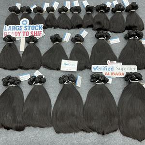 Extensión de cabello humano vietnamita crudo natural liso y Negro natural extensión de cabello humano vietnamita - Product Image 5