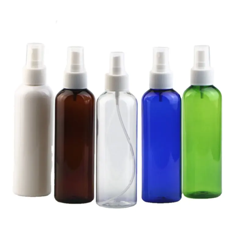 Frasco spray corporal vazio de 200ml, embalagem spray de névoa animal de estimação garrafas para desinfetante