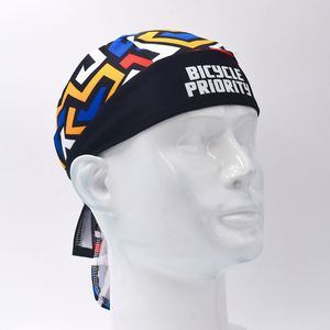 Verano hielo seda pirata sombrero ciclismo Fitness Hip Hop baloncesto pañuelo absorbente transpirable deportes sombrero gorro de natación - Product Image 4