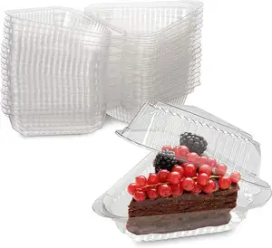 Plástico descartável fast food takeaway clear clamshell embalagem recipiente plástico embalagem caixa para alimentos