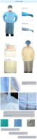 Autocollant magique imperméable personnalisé en film PP+PE 40-45g, marque HUANFU, certifié CE, filtration à 95%, usage adulte, 115x137cm, isolation médicale