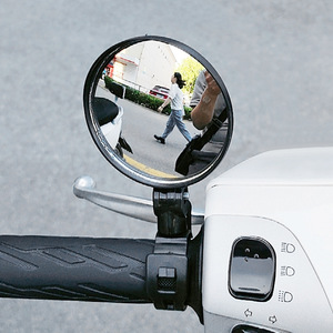 Rétroviseur de véhicule électrique, miroir convexe universel pour vélo, petit rétroviseur de recul pour voiture électrique et moto, montagne - Product Image 2