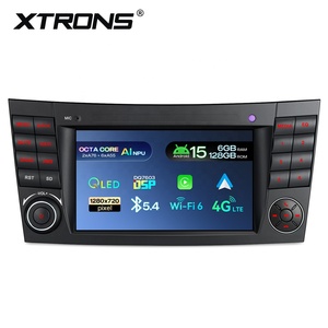 Autoradio XTRONS 7 pouces Android 15 pour Mercedes-Benz Classe E W211 & Classe CLS W219, navigation GPS Octa-Core, caméra de recul - Product Image 2