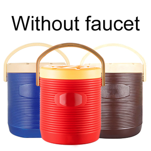 <span class=keywords><strong>Rouge</strong></span> bleu marron Portable Restaurant et café utiliser l'eau chaude garder l'isolation chaude baril de thé au lait - Product Image 6