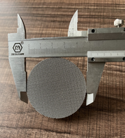 Grille de distribution d'expresso en acier inoxydable, grille inférieure de contact réutilisable, design classique, filtre à café en maille pour porte-filtre