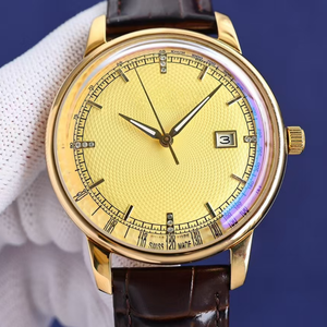 Montre de sport automatique haut de gamme pour homme, qualité supérieure, avec verre saphir, 41 mm, mécanique, en alliage, style dessin animé, antique - Product Image 1