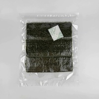 Nori de sushi croustillant vert foncé, algues marines naturelles séchées et grillées, sac de 19x10cm, marque Jinheng, durée de conservation de 12 mois