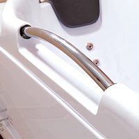 Vente en gros de baignoire intérieure portable moderne pour 1 personne petit coin de massage tourbillon avec contrôleur pneumatique pour salle de bain