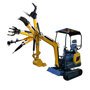 Precio barato chino de Mini excavadora 1.5Ton Hidráulico Pequeño Micro Crawler Bagger Digger - Product Image 3