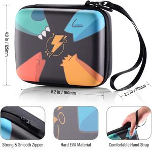 Carte à jouer <span class=keywords><strong>Pokemon</strong></span> portable personnalisée avec fermeture éclair de voyage et étui rigide en EVA pouvant contenir jusqu'à 400 cartes - Product Image 2