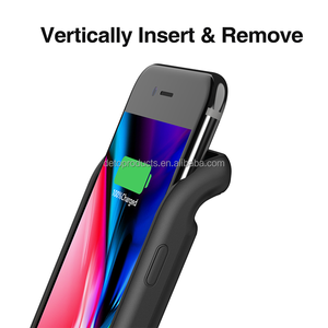 6000 mah ultra-dünne Silizium-TPU-Telefongehäuse-Leistungsbatterie für <span class=keywords><strong>iPhone</strong></span> 6/6S/<span class=keywords><strong>7</strong></span>/8/SE/SE2/SE3 Led Oberfläche kratzschutz - Product Image 3