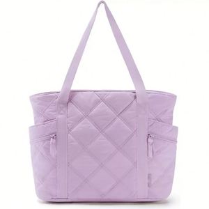 Wholesale Lightweight <b>Quilted</b> Women's Tote Bag Large Capacity Embroidered <b>Single</b> Shoulder Handbag for Travel and Nurses - Product Image 3