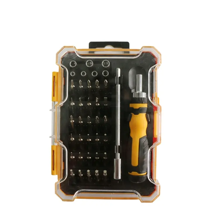 Commercio all'ingrosso multifunzione professionale per la riparazione della casa utensili manuali mini kit CRV 39pc cacciavite presa a cricchetto set di utensili manuali