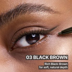 Eyeliner a Matita Clio Sharp So Simple Impermeabile Nero Marrone Punta di Precisione 2mm Lunga Durata Resistente alle Sbavature - Product Image 3