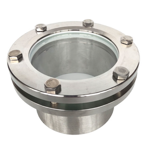 Brida Roscada de Acero Inoxidable SS316L de Excelente Calidad, 1.25 Pulgadas, 4 Orificios para Pernos, Piezas Anticorrosivas para la Industria Farmacéutica - Product Image 1