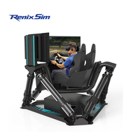 Renixsim 6 Dof Racing Simulator Suit Sim Racing Motion Plataforma de 6 ejes para FEC Center